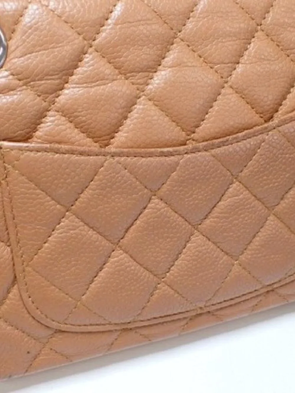 Chanel Caviar Seal Shoulder Bag with Card No 15 Series